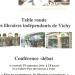 Table Ronde des Libraires Indépendants de Vichy le 19 septembre 2014 à 18 h à La Galerie